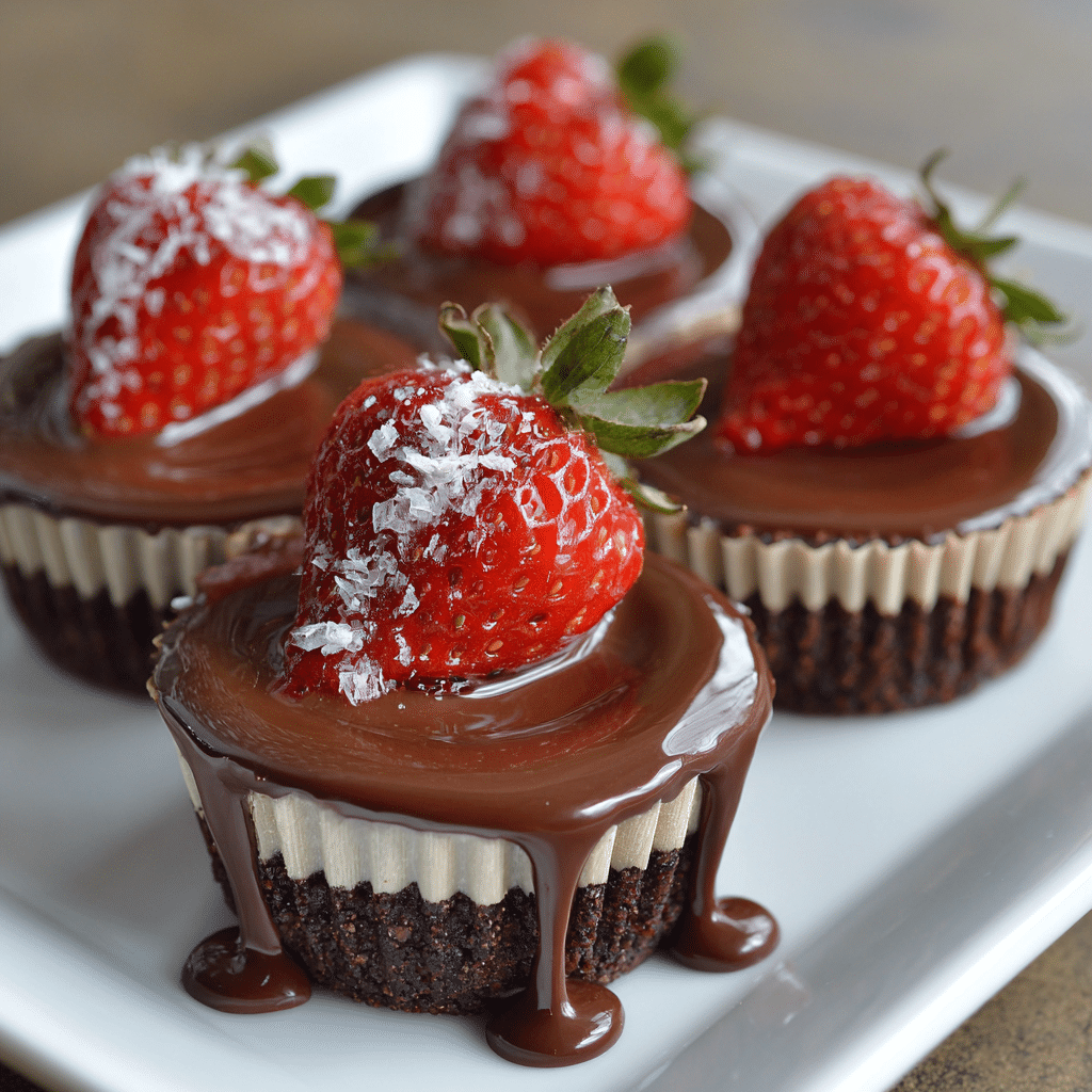 Chocolate Strawberry Cups Recipe - Recipe Image