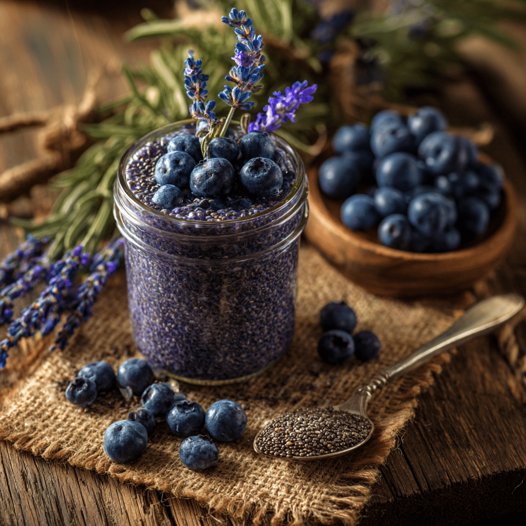 Blueberry Lavender Chia Harmony Recipe - Recipe Image