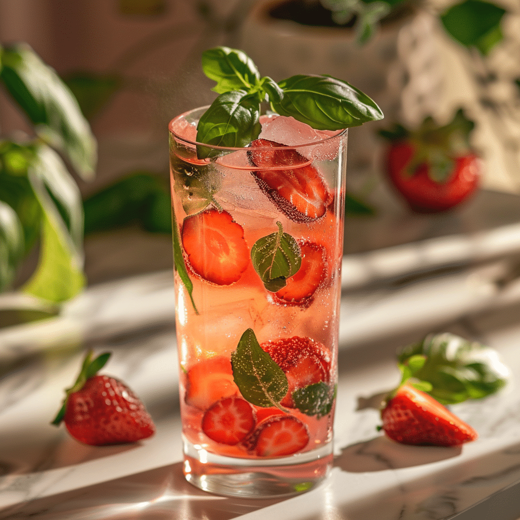 Strawberry Basil Lemonade Recipe