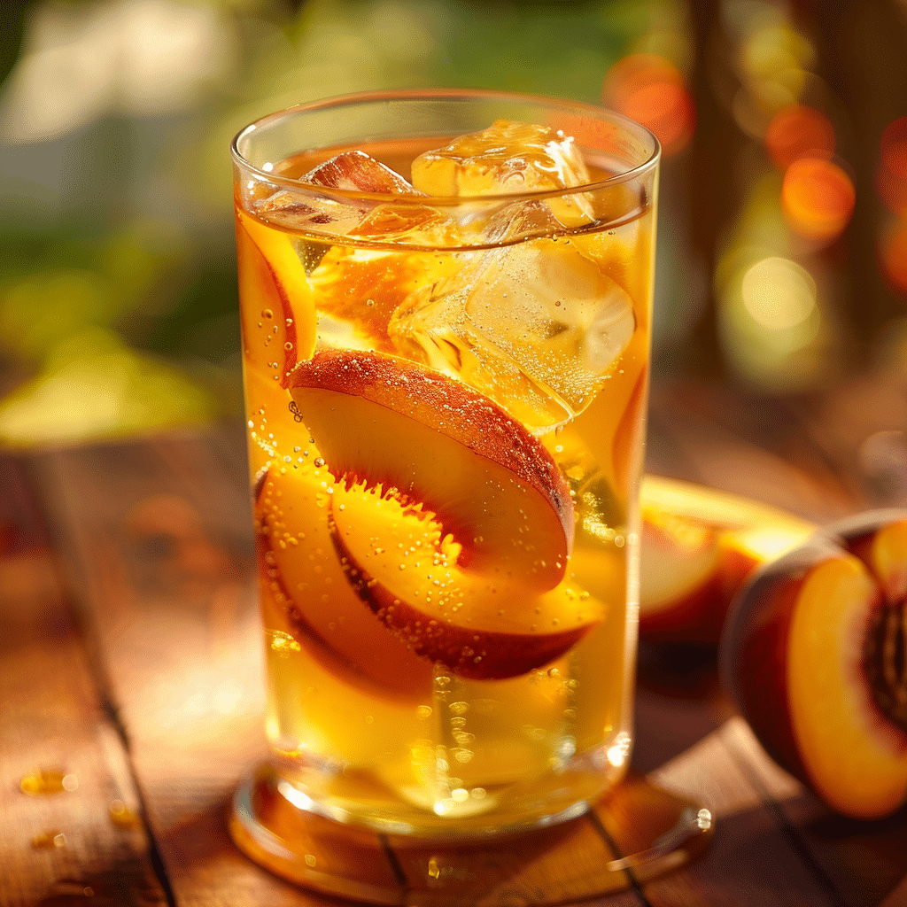 Honey Peach Iced Tea Recipe