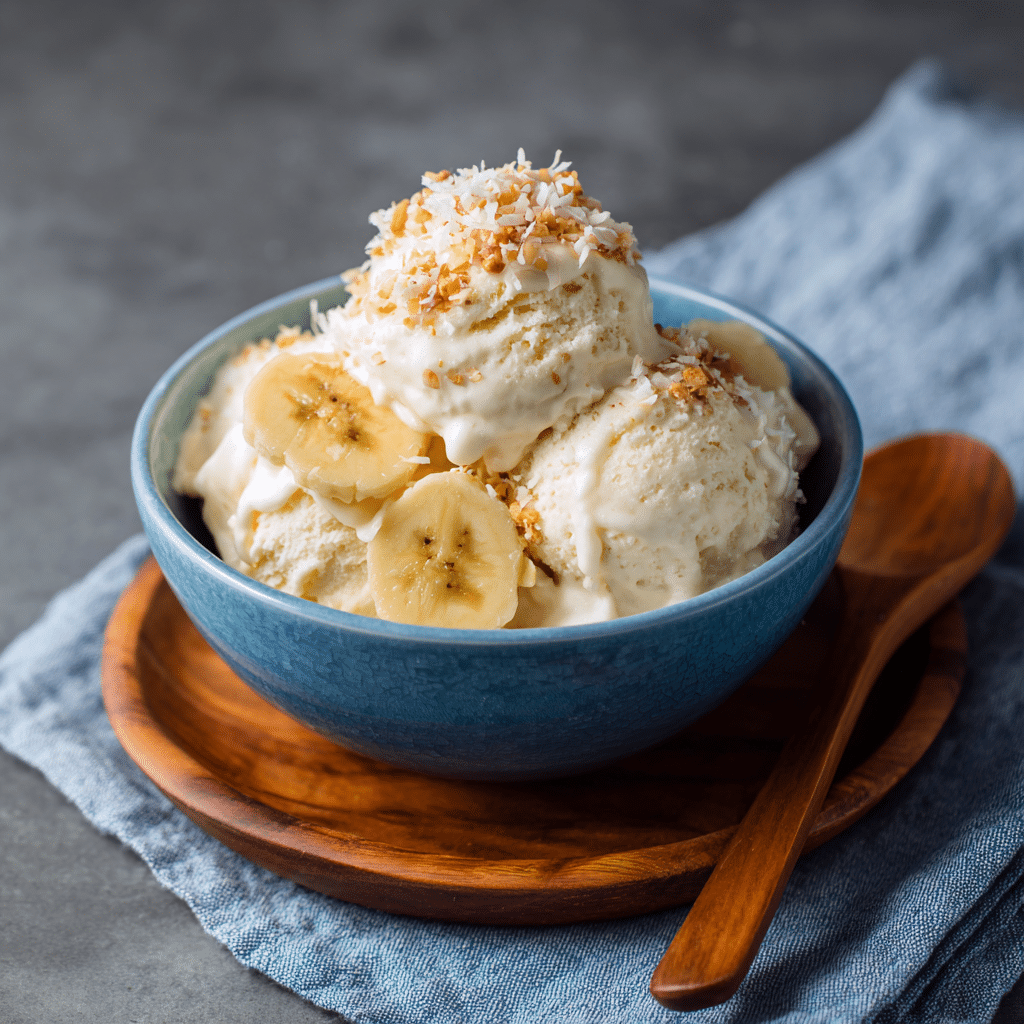 Banana Ice Cream Recipe - Recipe Image