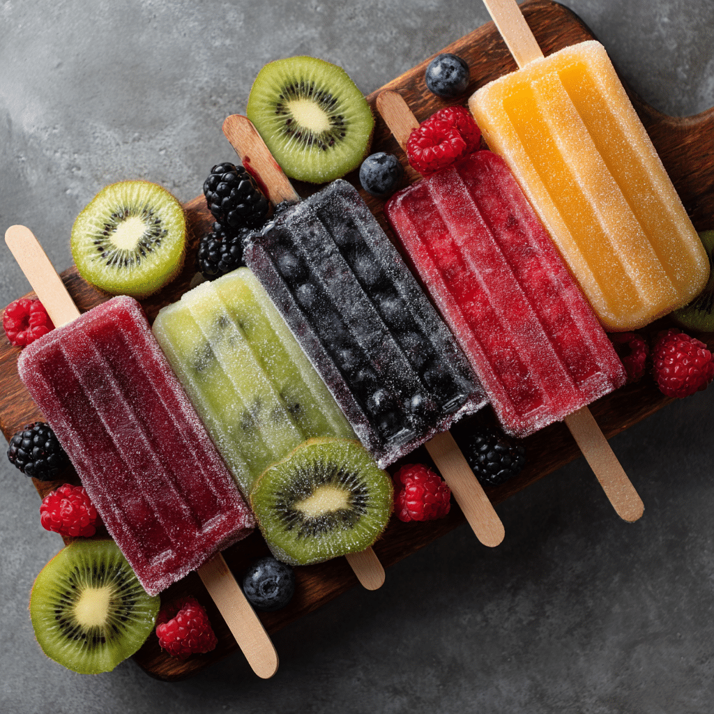 Fruit Ice Pops Recipe - Recipe Image