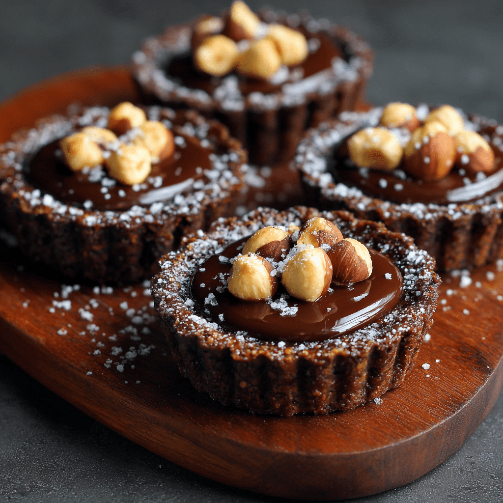 ocolate Espresso Hazelnut Tartlets Recipe