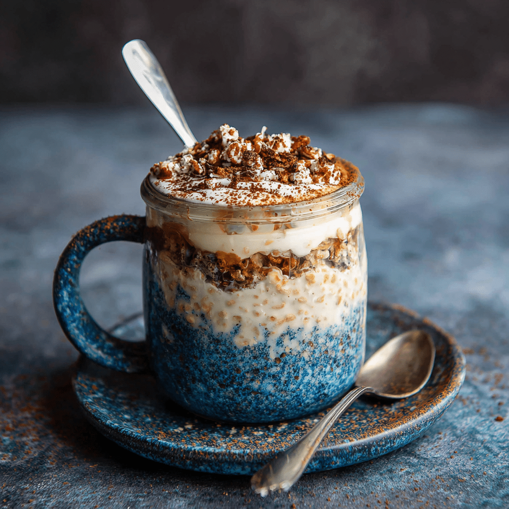 Tiramisu Overnight Oats Recipe - Recipe Image