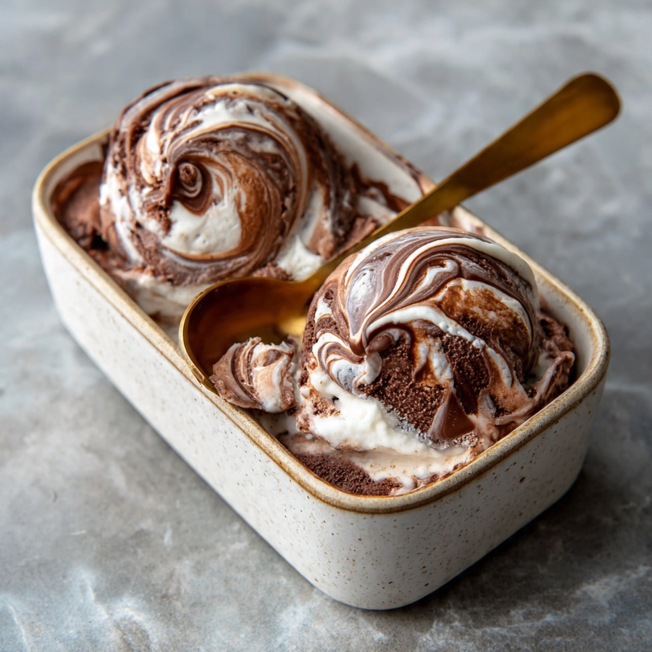 Chocolate Yogurt Frozen Swirls Recipe - Recipe Image