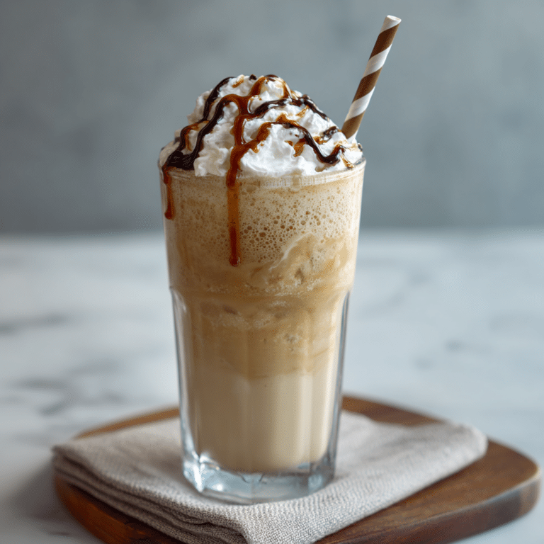 Iced Vanilla Coffee Shake Recipe
