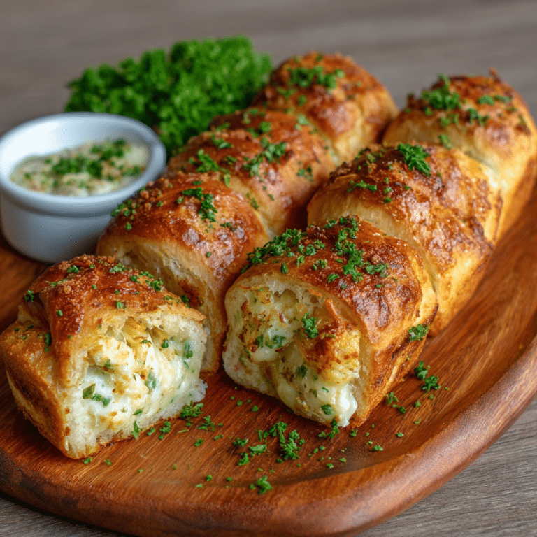 Stuffed Cheese Bread Rolls Recipe