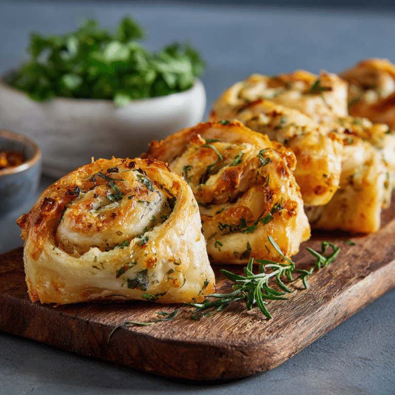 Cheese and Herb Börek Rolls Recipe