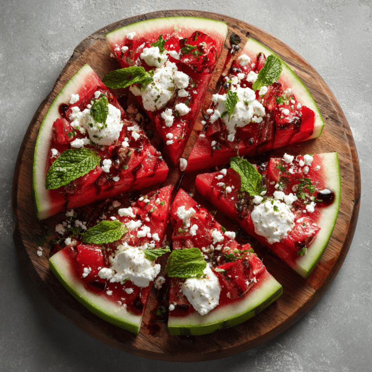 Watermelon Pizza Recipe