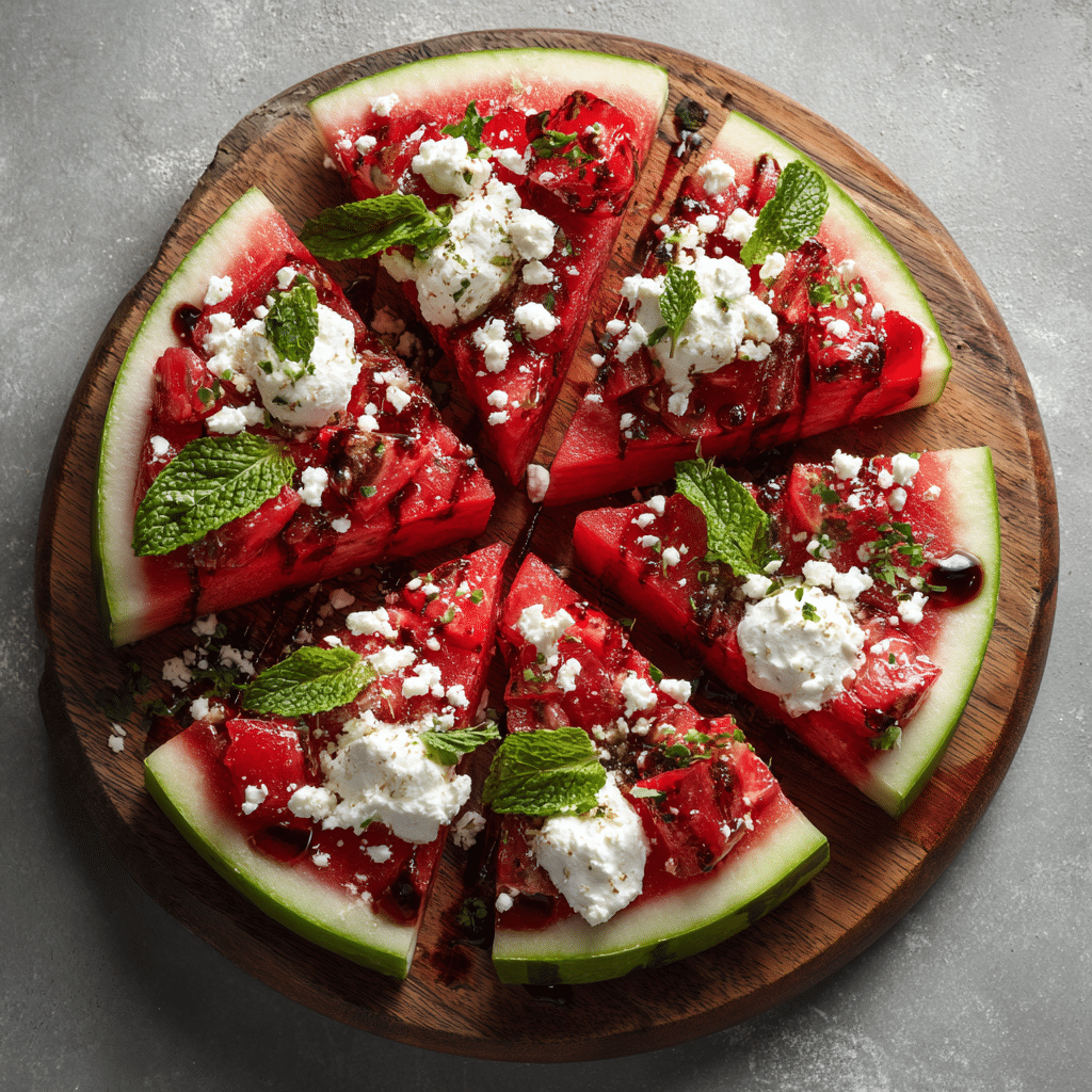 Watermelon Pizza Recipe
