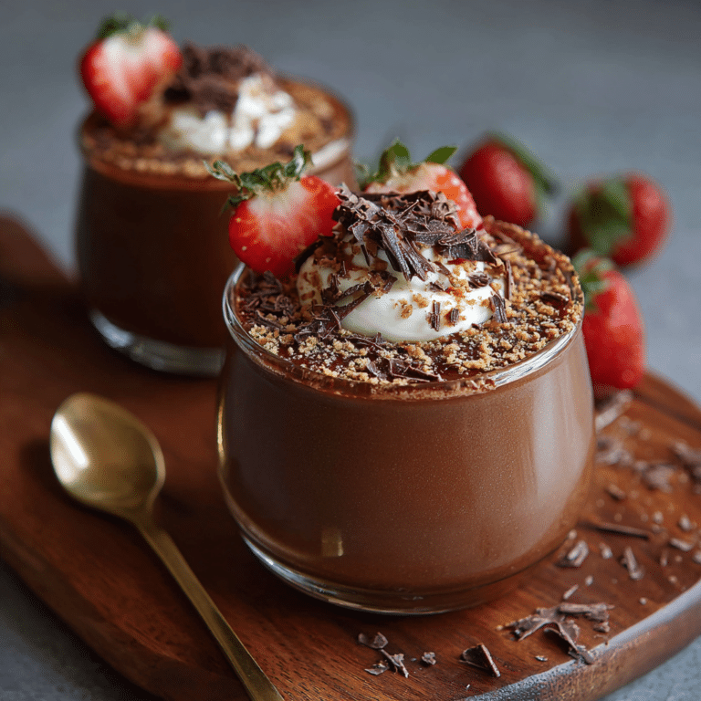Chocolate Strawberry Dessert Shots Recipe