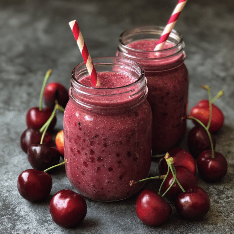 Cherry Vanilla Smoothie Recipe