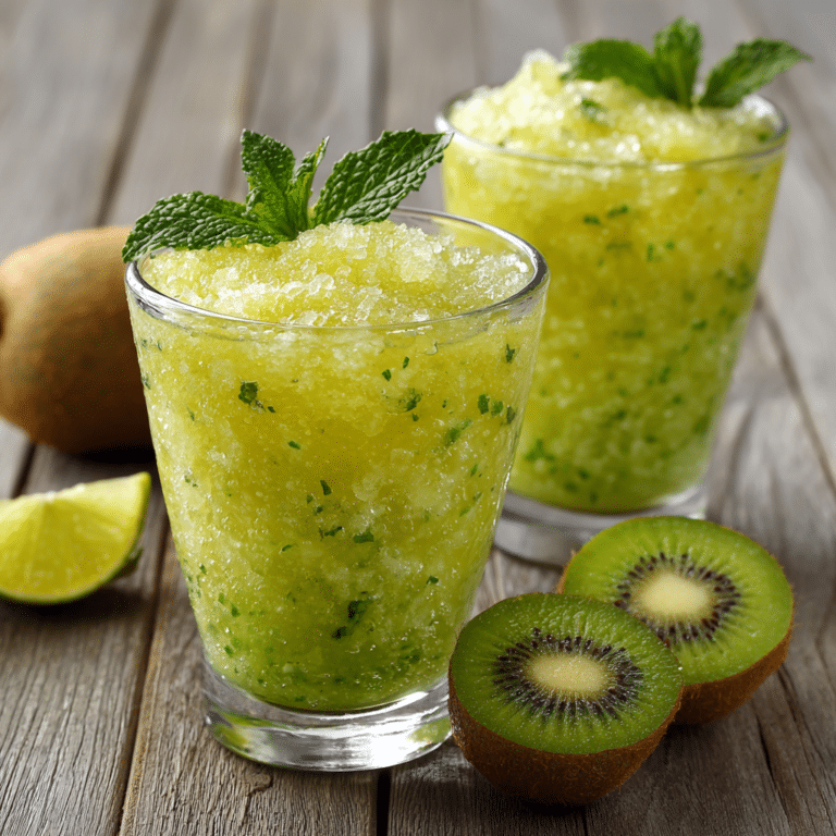 Kiwi Pineapple Slush Recipe