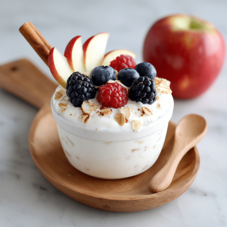 Apple Berry Yogurt Cups Recipe