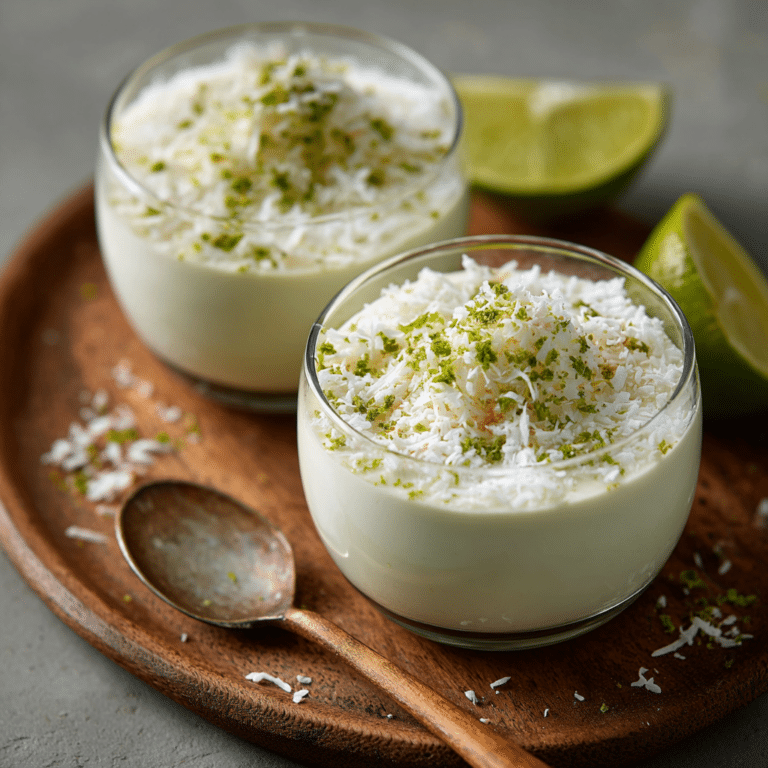 Coconut Lime Mousse Recipe