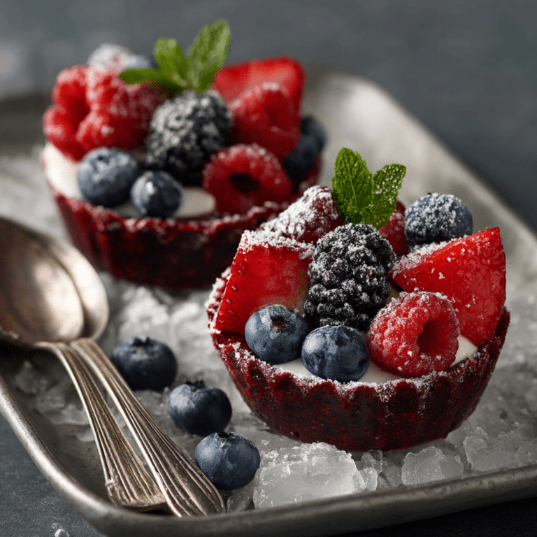 Coconut Berry Frozen Cups Recipe
