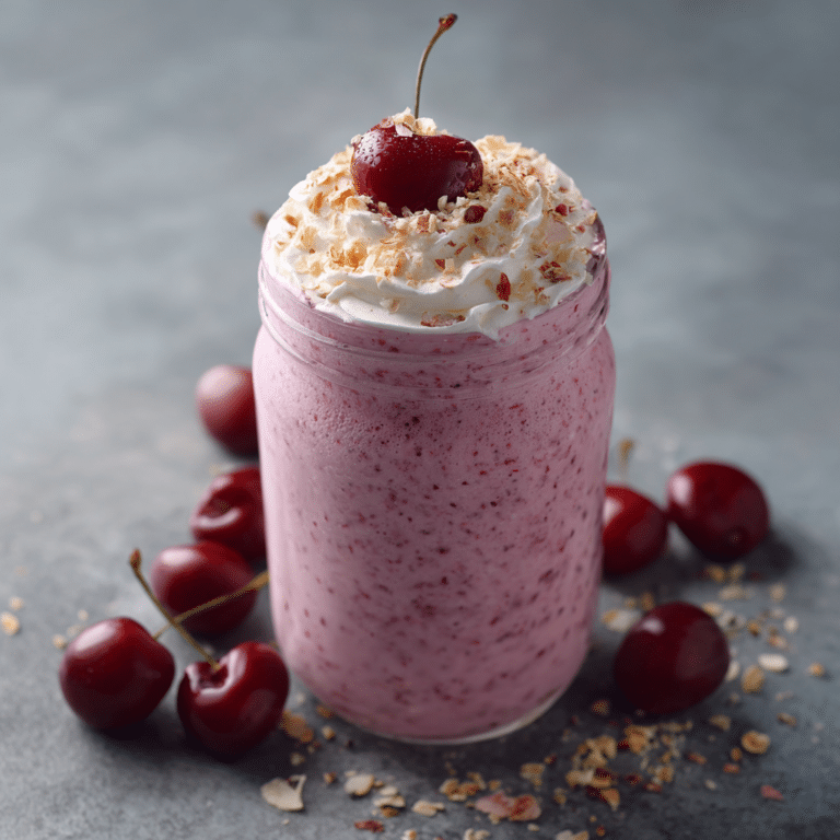 Cherry Vanilla Smoothie Recipe