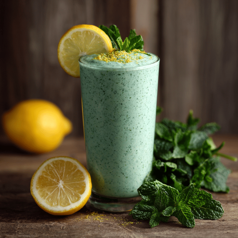erry Lemon Mint Smoothie Recipe