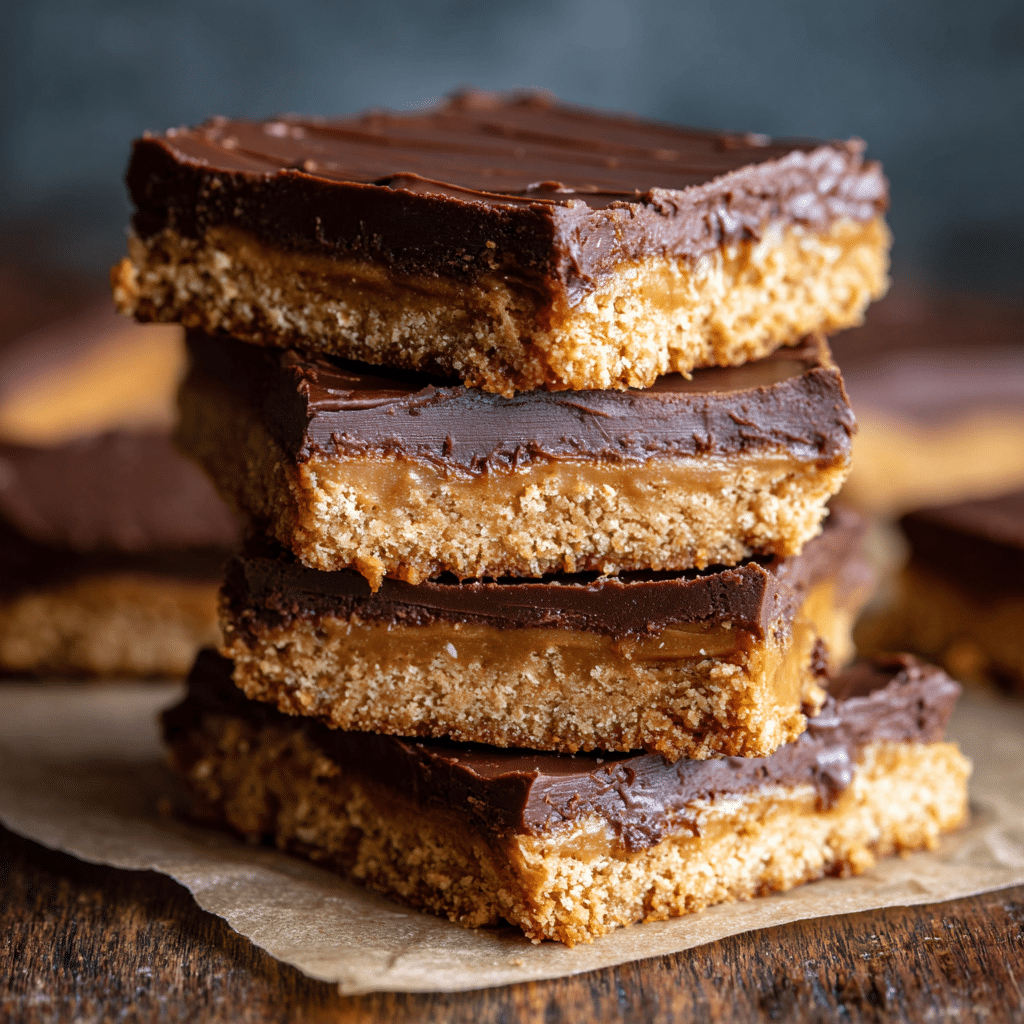Peanut Butter Chocolate Bars Recipe - Recipe Image