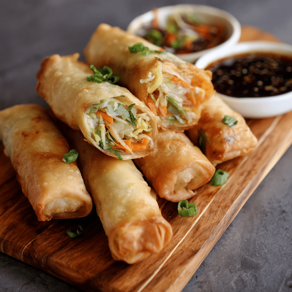 Vegetable Spring Rolls Recipe - Recipe Image