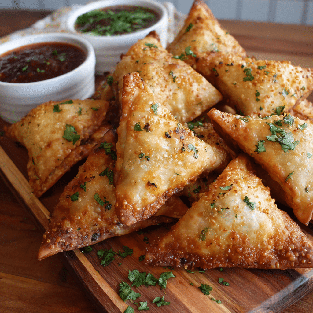 Spicy Potato Samosas Recipe - Recipe Image