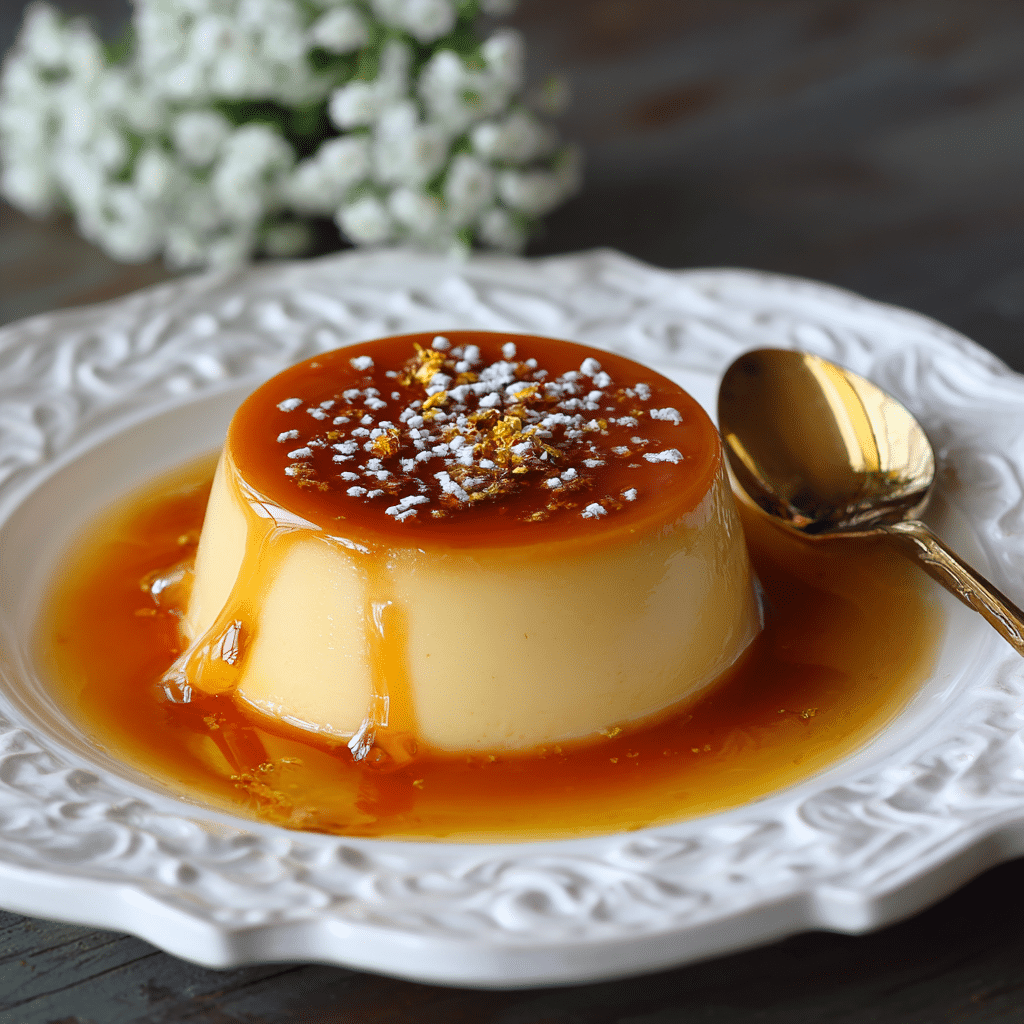 Crème Caramel Recipe - Recipe Image