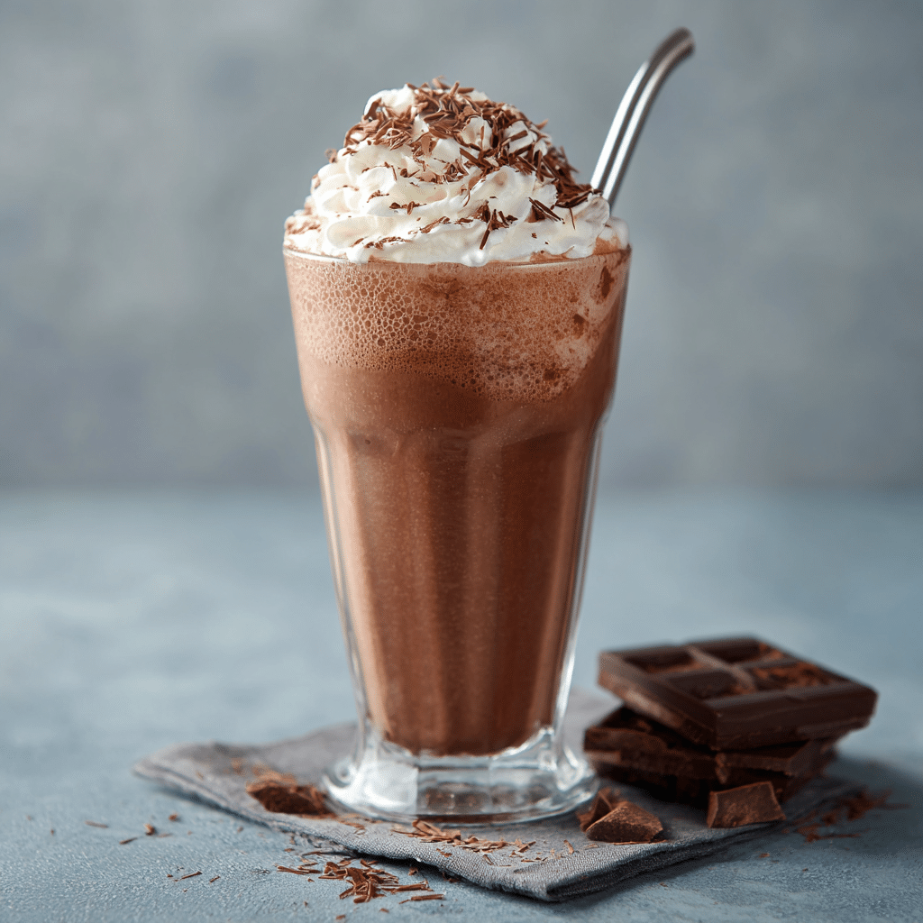 Chocolate Milkshake Recipe - Recipe Image