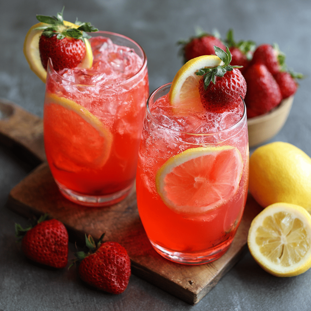 Strawberry Lemonade Recipe - Recipe Image
