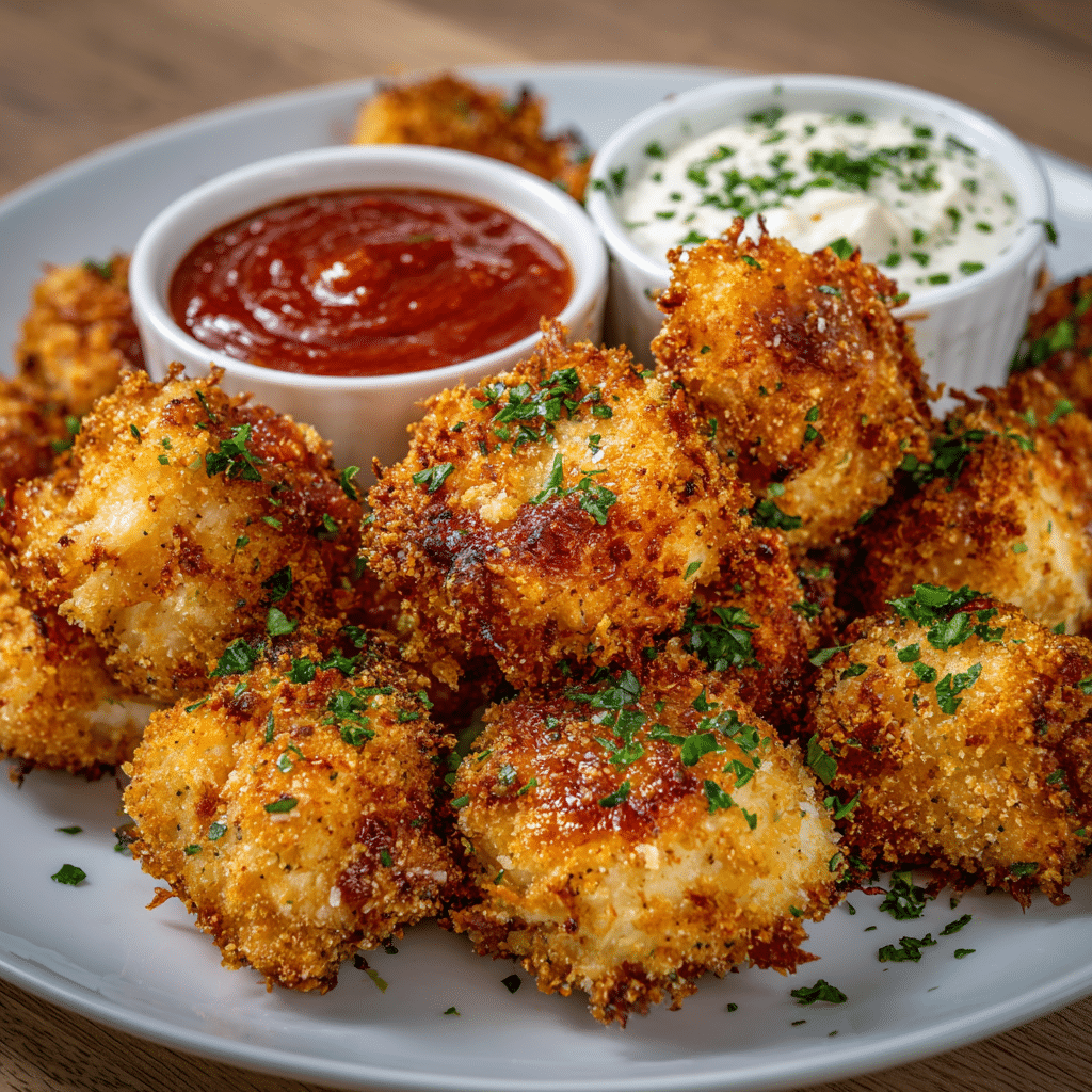 Crispy Chicken Parmesan Bites Recipe - Recipe Image