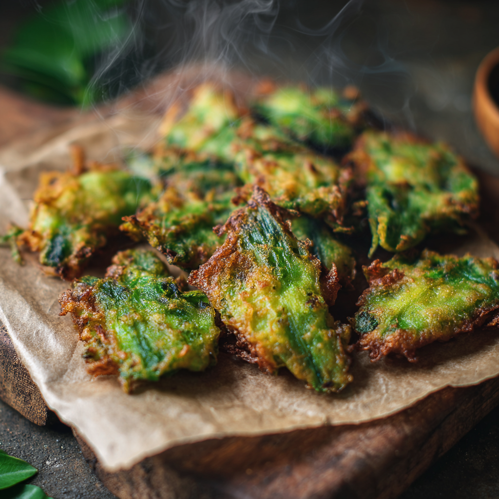 Pandan Banana Fritters Recipe - Recipe Image