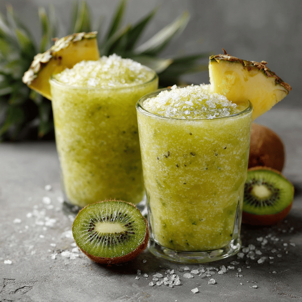 Kiwi Pineapple Slush Recipe - Recipe Image