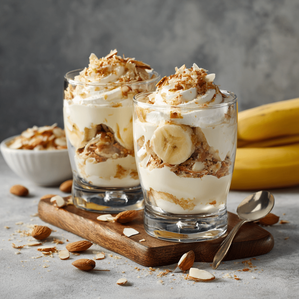 Vanilla Almond Banana Parfaits Recipe - Recipe Image