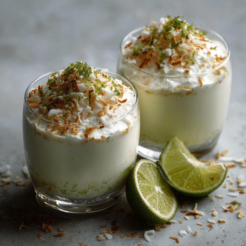 Coconut Lime Mousse Recipe - Recipe Image