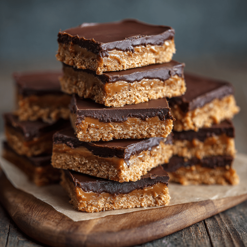 Peanut Butter Chocolate Bars Recipe - Recipe Image