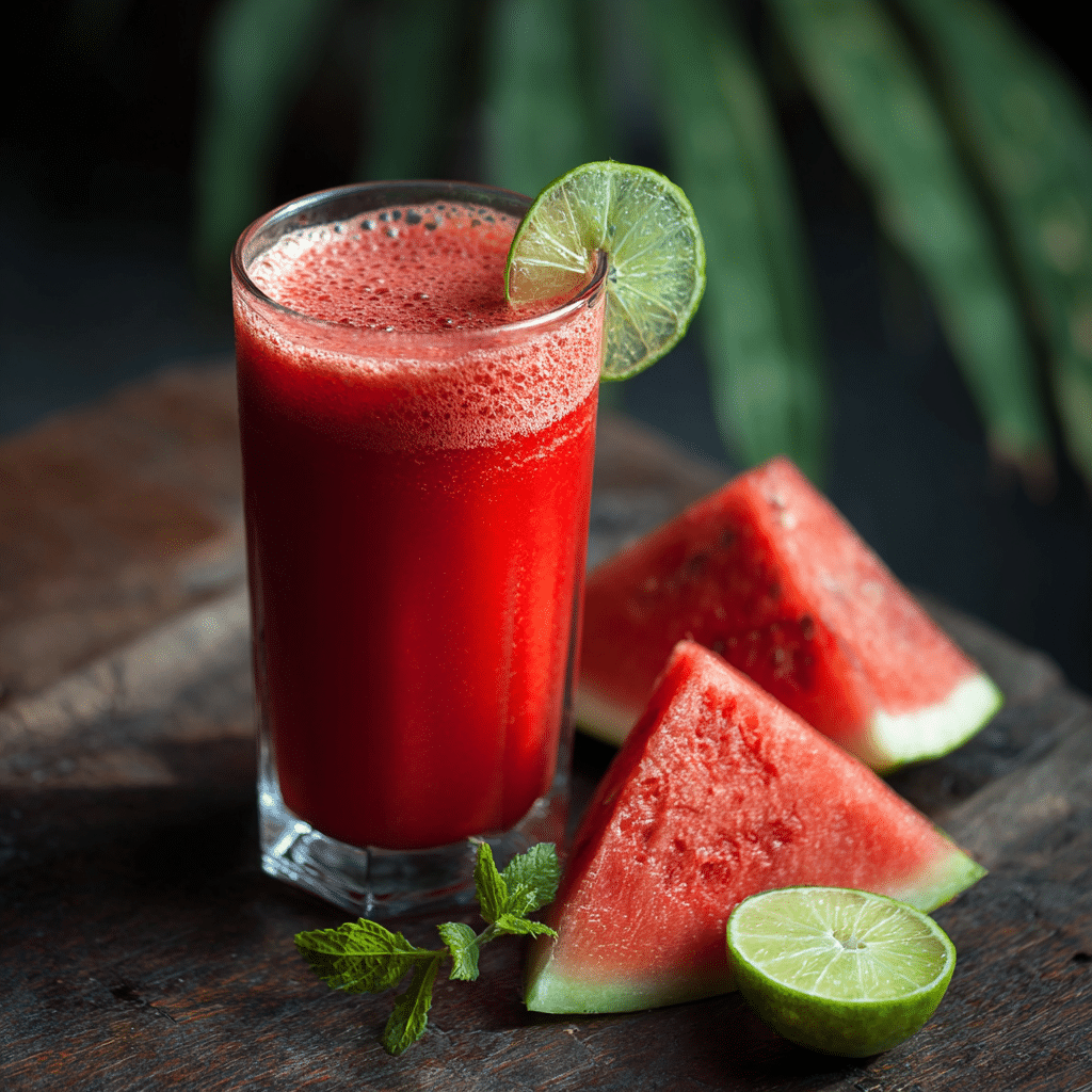Watermelon Juice Recipe - Recipe Image