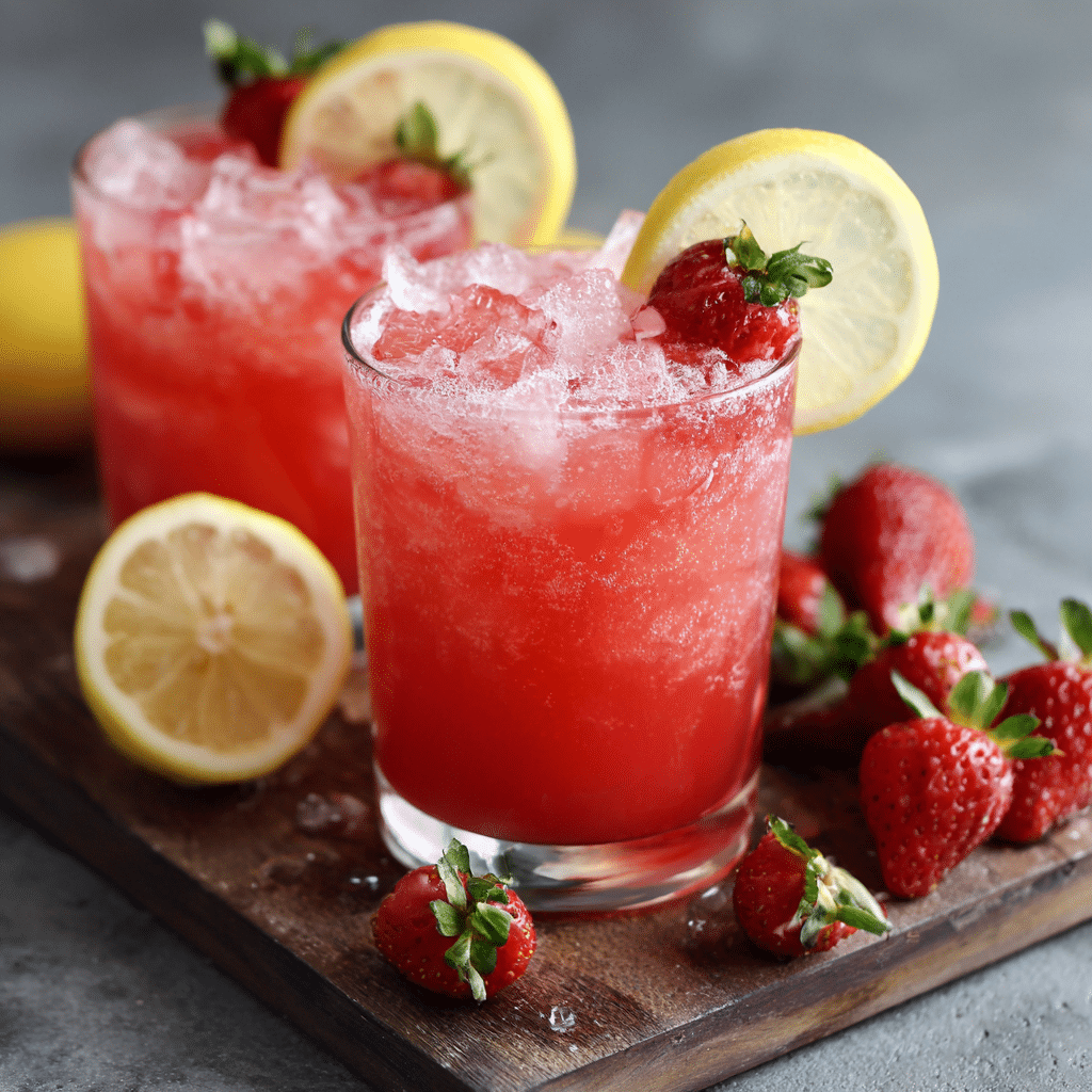 Strawberry Lemonade Recipe - Recipe Image