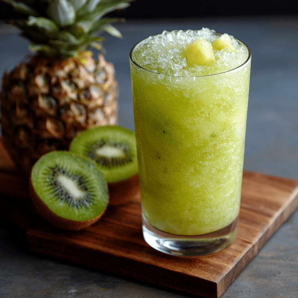 Kiwi Pineapple Slush Recipe - Recipe Image