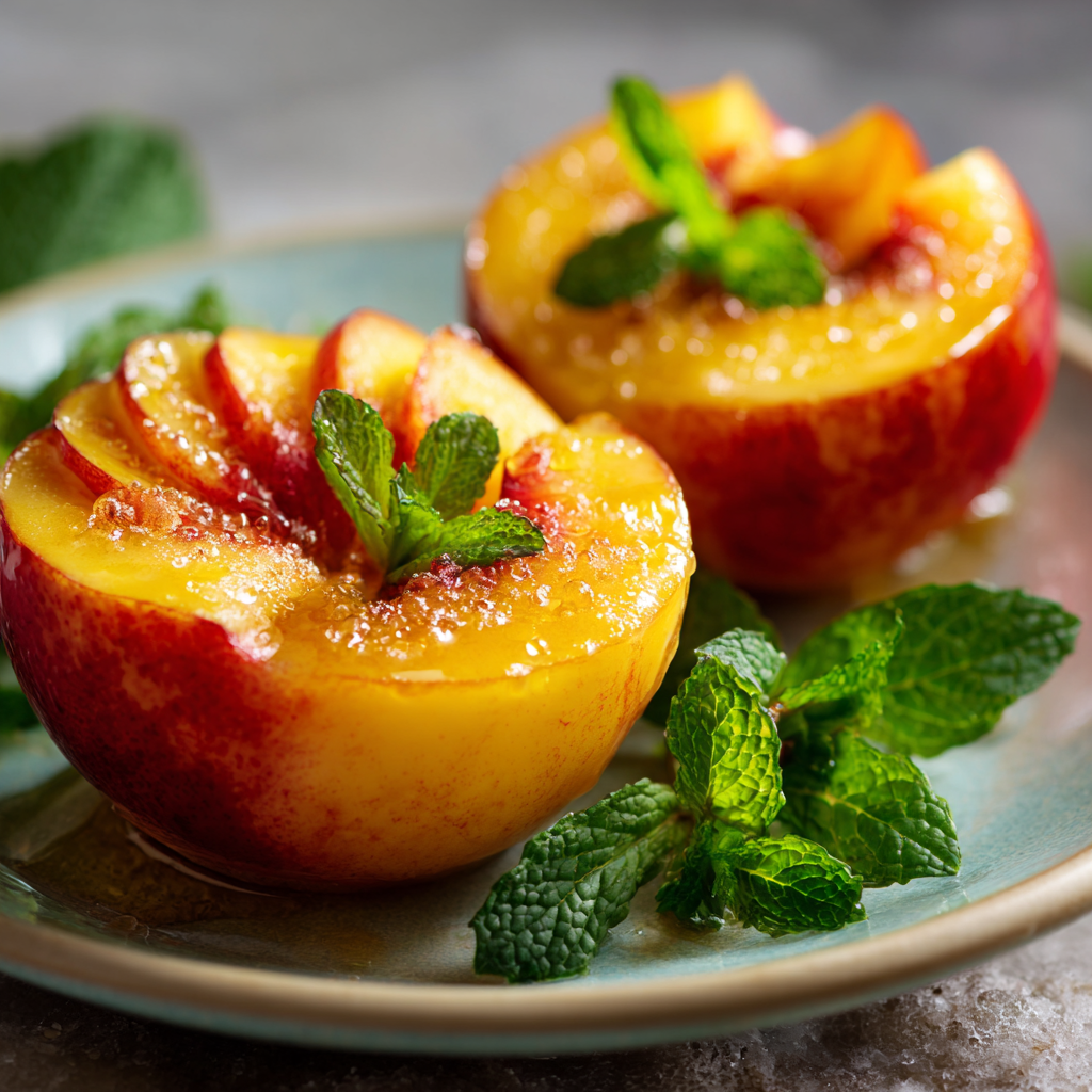 Apple Peach Fruit Cups Recipe - Recipe Image