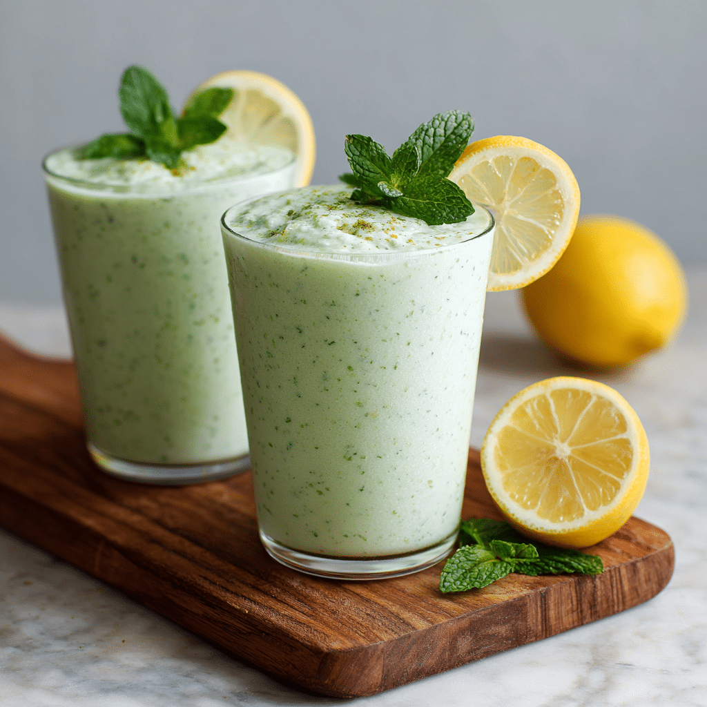 erry Lemon Mint Smoothie Recipe - Recipe Image