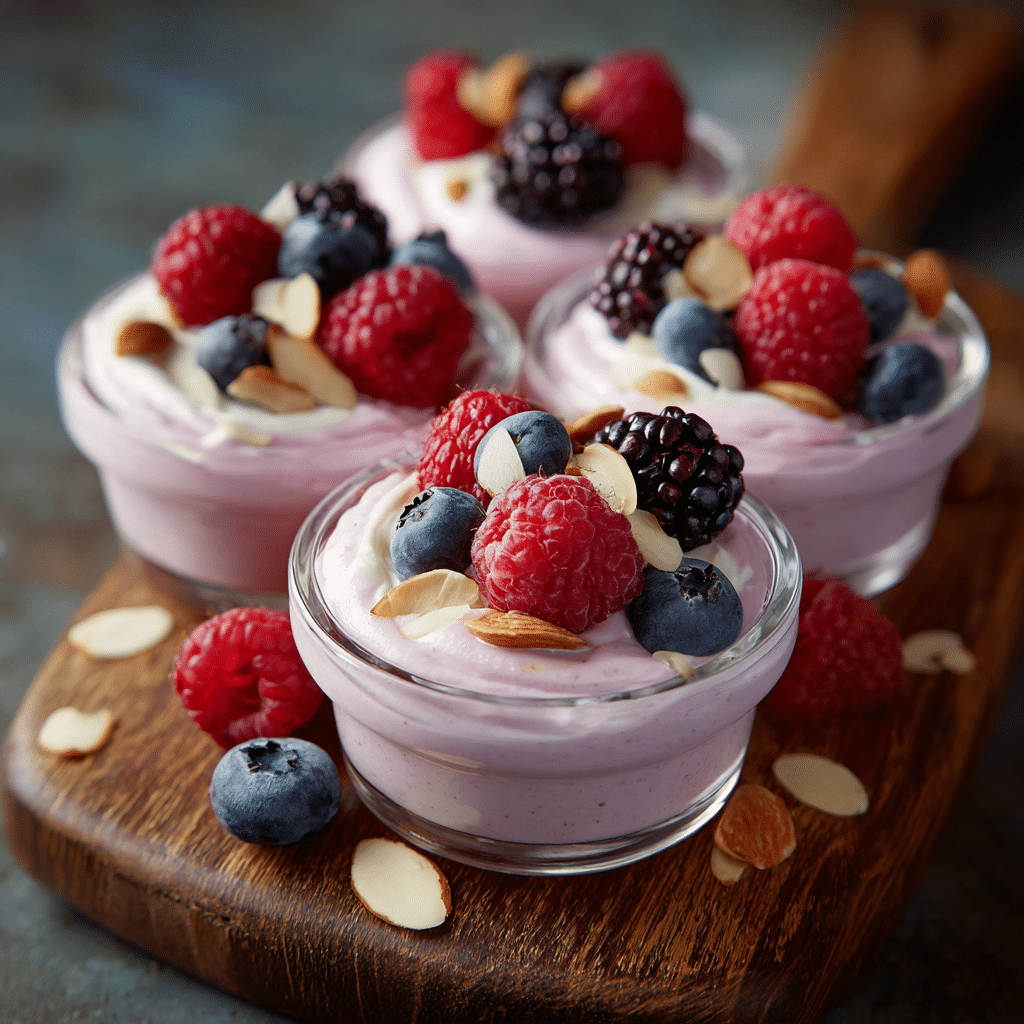 Apple Berry Yogurt Cups Recipe - Recipe Image